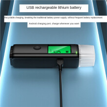 3X Wiederaufladbarer Alkoholtester, Tragbarer Alkoholtester für Einzelpersonen und Haushalte, Insufflationstester Unter Alkoholeinfluss