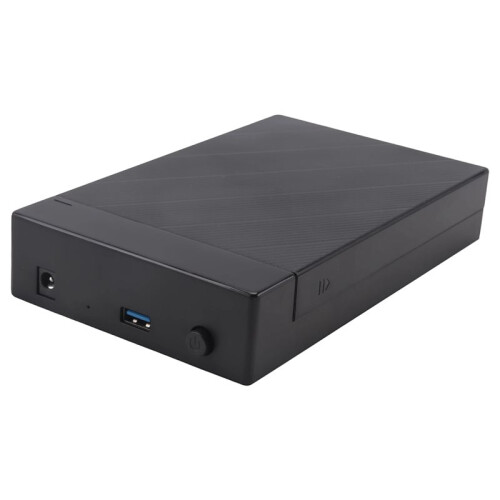 2 Conjunto Caixa para HDD de 2,5/3,5 Polegadas USB 3.0, Caixa para Disco Rígido Externo, Instalação Sem Ferramentas  em Disco Rígido USB para 2