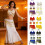 Tenue de scène distinctive, écharpe à la taille à-OS blanc 11