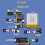 Ultra-Miniature Attitude Sensor, 3D Angle Sensor, 6DOF Three-Axis Accelerometer, Electronic Gyroscope 5