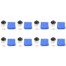 64 Pezzi 3 Pollici 75 mm Feltro Lucidatura Pad Parabrezza Graffio Riparazione Vetro Kit di Lucidatura