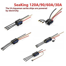 SeaKing V4 ESC Built-in BEC Brushless Electronic Speed Controller for Remote Control Boats 90A
