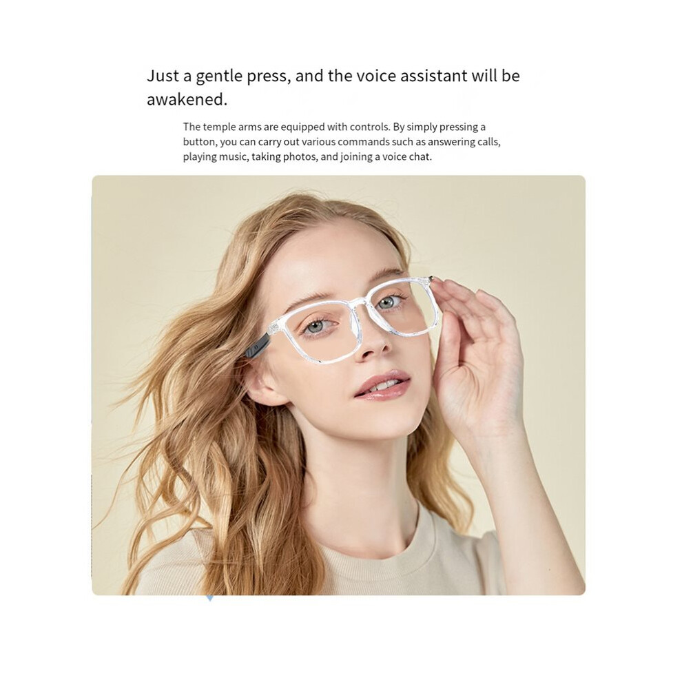 Ai Translator Audio Glasses Call Music Fashion Sunglasses With Speaker & Microphone A 4712095717379