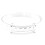 Equilibrium Silver Plated Christening Bangle 3