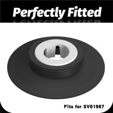 6er-Pack Ersatzdichtungen und -Clips für Ideal Standard Armitage Shanks Spülventile SV01967
