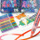 Packung mit glitzernden Acrylfarben-Markern,-12 Farben/Karton 10
