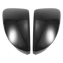 Glossy Black Car Rearview Mirror Covers Side Wing Mirror Caps for Octavia Mk3 A7 5E 2014-2019 for T-ROC