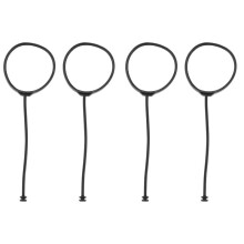 4X Cavo del Tappo del Serbatoio del Carburante del Veicolo per Auto Sostituire L'Accessorio per -1 3 5 7 Serie X1 X3 X4 X5 X6 Z4 16117222391