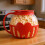 Borosilicate Glass Popcorn Machine Jar Microwave-Blue 2.25L 10
