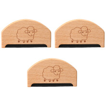 3pcs Handheld Stof Defuzzer Hout Lint Remover Trui Kam Brush