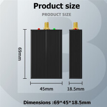 BG-165 LoRa Draadloze Datatransmissie Radiomodule DTU Transparent Spread Spectrum voor Langeafstandscommunicatie met UAV'S
