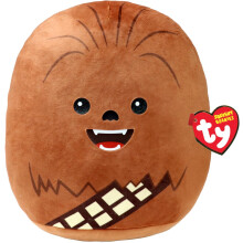 TY Squishy Beanie Baby (Squish-A-Boo) Star Wars Chewbacca 14 Inch Soft Plush Toy