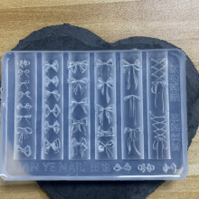 Moule en Silicone transparent et élégant pour Nail Art,-modèle 2