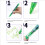 Glitzer-Acrylfarben-Marker-Gelstift mit-24 Farben/Karton 5