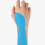 Multipurpose Sports Tape 12 Precuts Pieces Wrist-Light blue 9