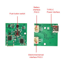Wiederaufladbarer elektrischer Sprüher-Steuerplatinengriff