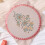2Pcs Adjustable Embroidery Hoops with Adjustable Spring-Brown 9
