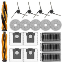 Per il Kit Completo di Accessori per Aspirapolvere Robot per Mova V50 Ultra: Include Spazzole Rullo, Panni per Mop, Sacchetti per La Polvere, Spazzole