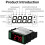 Digital Temperature Controller -50-105  LCD Display Electronic Thermostat with Heating Cooling Defrosting 3
