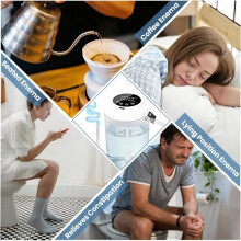 Electric Coffee Enema Kit, Rechargeable 1.5L Enema Bucket Kit for Colon Cleanse Women Men, LED Display