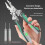 Portable Multiple Tool For Electrical Work Includes-25 in 1 11