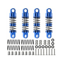 1/30 for Axial SCX30 RC Metal Shock Absorbers 21mm, Dual Springs Damper Set for  Bronco & Mojave RC Crawler