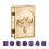 7pc/Set Plastic Polyhedral Dice Storage Box  Dice Wooden Container Case Table Board Role  Game Accessories 1