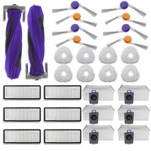 For  Freo Z10/Freo Z10 ULTRA Robot Vacuum 30-Piece Full Maintenance Kit with Brushes, Mop Pads, Filters