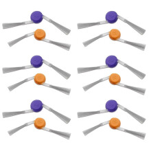 Lot de 12 Brosses Latérales pour Aspirateur Robot pour Freo Z10/Freo Z10 Ultra - Entretien Optimal