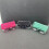 2Pcs Plastic Fish Tunnel Hideouts Ornament Enhances-Green 10