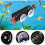 2Pcs Plastic Fish Tunnel Hideouts Ornament Enhances-Green 11