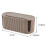 Cable Management Box Large Capacity Cord Organizer with Functional Design for Home Brown 6