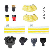 Steam Cleaner Accessories Kit for SC1 SC2 SC3 SC4 SC5 Replacement Steam Brush Mop Pads O-Rings Scraper Parts