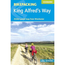Bikepacking King Alfreds Way by Edward Hunton Paperback Book