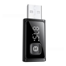 5.4 FM Transmitter for Cars - Wireless Audio Receiver with Handsfree Calling and Mic
