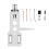 Porte-Cellule Universel AT3600L pour Platines Vinyles Accessoires Phono 1