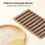 Sturdy Silicone Bread Maker Mould Heat Resistant-Light coffee 11
