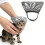 Comfortable Waterproof Cats Hat Shower Cap Design For-Black M 8