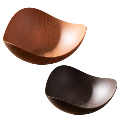 Schüssel in Holzoptik, einfaches-Schwarzes Sandalenholz 2