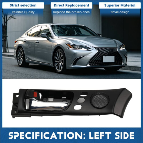Front Inside Interior Door Handle Decorative Cover for  ES300 ES330 Front Left Driver Side 69206-33060-C0