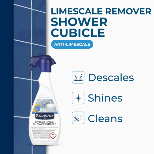STARWAX Shower Cleaner & Limescale Remover, 500ml 2