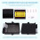 1 Set 48 Pin Black ECU Shell Aluminum Box with Car -Board Controller Panel Circuit Board Connector 5