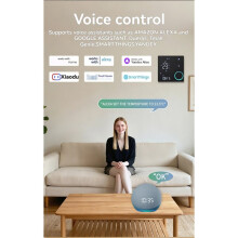 Tuya WiFi Thermostat for Home Heating Voice Control Programmable for Water Heating/Gas Boiler System A
