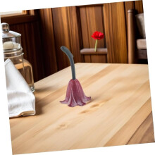 Vintage Handheld Dinner Flower Shaped Kitchen Service Bell for Dining and Home Use,Hand Cranked Bell