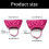 Bonnet de douche réglable pour oreilles de chat,-Argent M 7