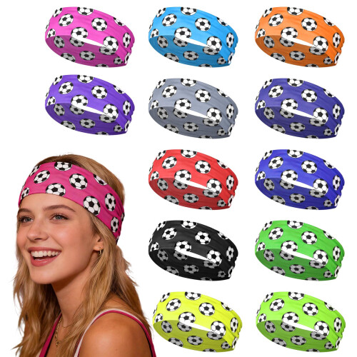 Bandeaux athlétiques confortables, 6-Jaune fluorescent 2