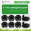 Strimmer Spool Replacement for , 8Pcs String Trimmer Spool Compatible with  Cordless Grass Trimmer Art 23 SL 5