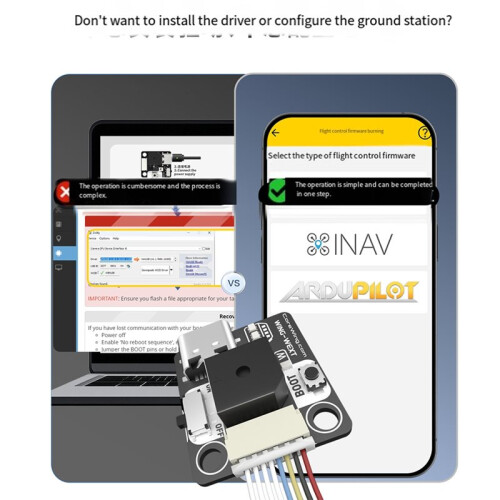COREWING F405V2 Fixed-Wing Flight Controller V2 with APP Tuning INAV/ArduPlane Support for RC FPV Planes 1