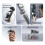 LKTOP Extension Frame for  Pocket 4/3 Multifunction Cage with Cold Shoe Bicycle Stand/Chest Strap Mount 7