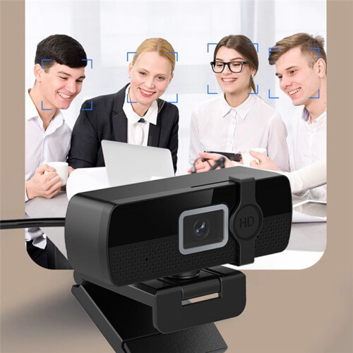4K Webcam Full HD Web Camera with Microphone USB Plug Auto Autofocus Web Cam for PC Laptop Computer Desktop Camera,B 2